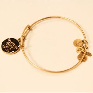 Alex and Ani Bracelet in Gold EUC